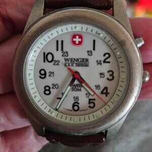 Vintage 1990s Wenger SAK Swiss Watch 092.0638